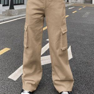 Timing Khaki Cargo Pants
